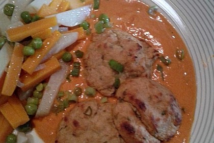 Blumenkohl - Bällchen in Tomatensoße 4