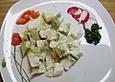 Grauk&auml;se mit Himbeeressig und Nuss&ouml;l