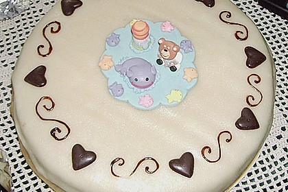 Melanies Nougat - Marzipan - Torte 1