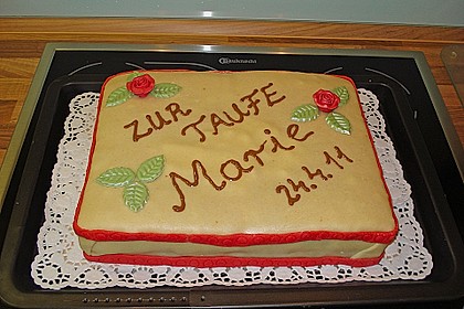 Melanies Nougat - Marzipan - Torte 15