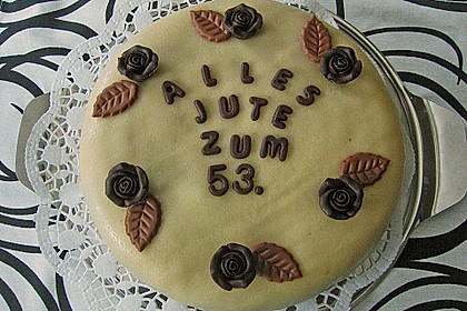 Melanies Nougat - Marzipan - Torte 16
