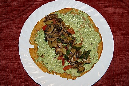 Pfannkuchen aus roten Linsen 5
