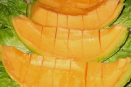 Melone mit  Parmaschinken 5