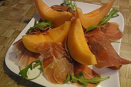 Melone mit  Parmaschinken 8