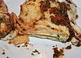 Ricotta und Spinat - Wraps