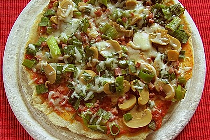 Binchens leichte Pfannenpizza 2