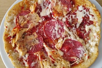 Binchens leichte Pfannenpizza 9