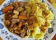 Entenragout mit Bandnudeln