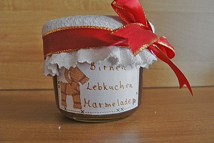 Birnen - Lebkuchen - Marmelade 7