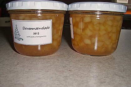 Birnen - Lebkuchen - Marmelade 11