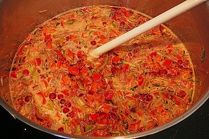 Paprika - Zucchini - Johannisbeer - Chutney
