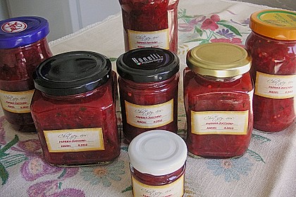 Paprika - Zucchini - Johannisbeer - Chutney 2