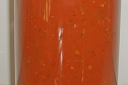 Frische Tomatenso&szlig;e mit Knoblauch 4