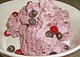 Cremiges Heidelbeereis