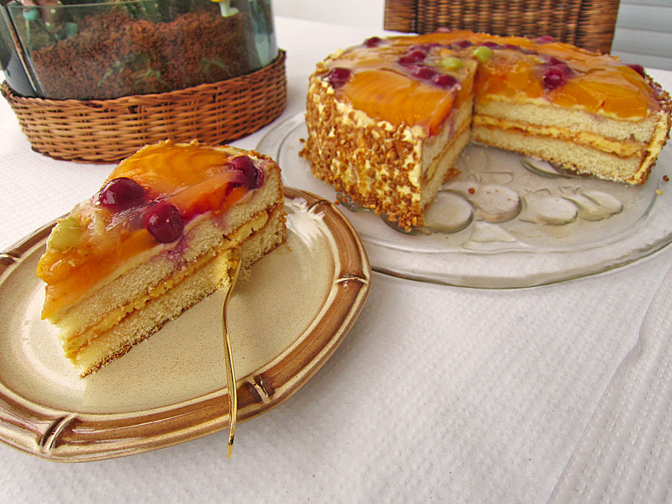 Creme für Tortenboden