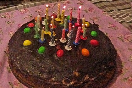 Schoko - Bananen - Kokos - Torte 11