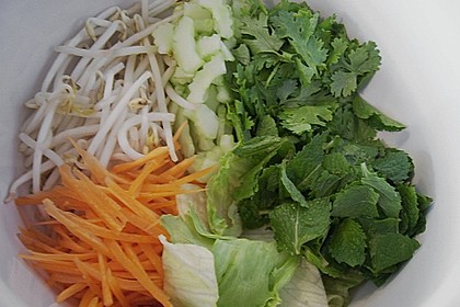 Reisnudelsalat mit Rindfleisch und Zitronengras 2