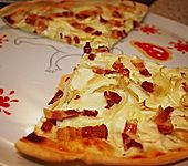 Schneller Flammkuchen (Bild)