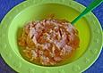 S&uuml;&szlig;kartoffel - Orangen - Brei (Babybrei)