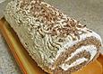 Vollkorn - Nuss - Roulade mit Haselnusscreme
