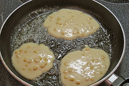 Maisblini mit Dill - Dip 2