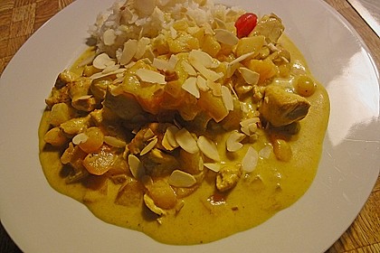 Fruchtiges Curry - H&uuml;hnchen