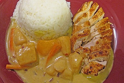 Fruchtiges Curry - H&uuml;hnchen 1
