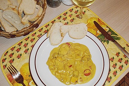 Fruchtiges Curry - H&uuml;hnchen 3