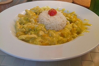 Fruchtiges Curry - H&uuml;hnchen 5