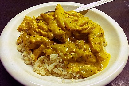Fruchtiges Curry - H&uuml;hnchen 6