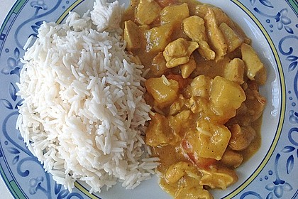 Fruchtiges Curry - H&uuml;hnchen 7