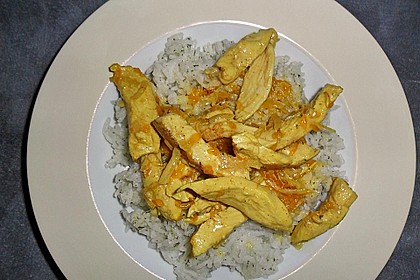 Fruchtiges Curry - H&uuml;hnchen 9