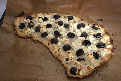 Flammkuchen elsässer Art, süßer Flammkuchen 46