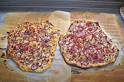 Flammkuchen elsässer Art, süßer Flammkuchen 38