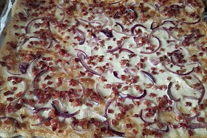 Flammkuchen elsässer Art, süßer Flammkuchen 49