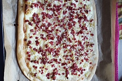 Flammkuchen elsässer Art, süßer Flammkuchen 15