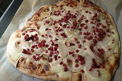 Flammkuchen elsässer Art, süßer Flammkuchen 41