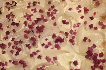 Flammkuchen elsässer Art, süßer Flammkuchen 26