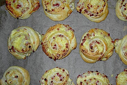 Schinken - K&auml;se - Schnecken 1