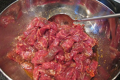 Scharfes Rindfleisch mit Zitronengras 7