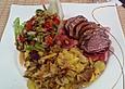 Lammfilet mit Honig - Rotweinsauce
