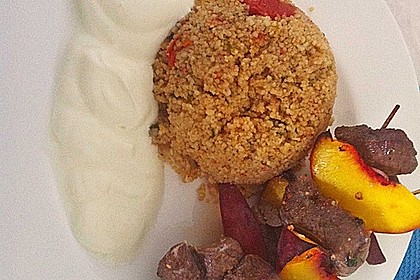 Gegrillte Lammspieße mit Aprikosen 9