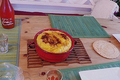 Maisgrie&szlig; - Souffl&eacute; mit K&auml;se