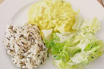 Kabeljaufilet auf indonesische Art
