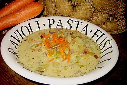 Herbstliche Kartoffelsuppe
