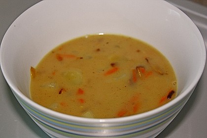 Herbstliche Kartoffelsuppe 4