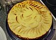Apfelkuchen mit Rahmguss