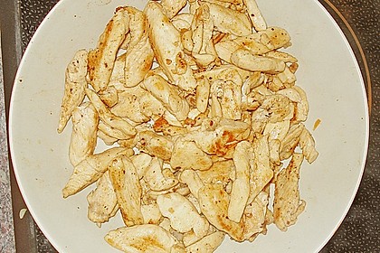 Feurige Hähnchen - Tortillas 10
