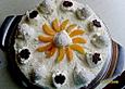 Raffaello - Torte mit Aprikosen