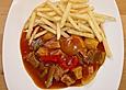 Schaschlikgulasch